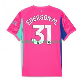 Camiseta Manchester City EDERSON M. 31 Portero Segunda Equipación 2025/2026